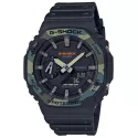 G-SHOCK Analog-Digitaluhr CasiOak Carbon Core camoflague schwarz