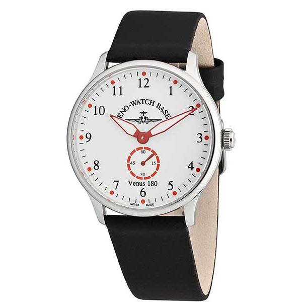 ZENO-WATCH BASEL, Flatline Handaufzug, Cal Venus 180 V27