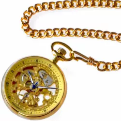 Klassik Taschenuhr Automatik Residence Skelett