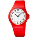 M-WATCH Core 37 Schweizer Quartzuhr rot