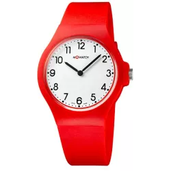 M-WATCH Core 37 Schweizer Quartzuhr rot