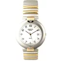 ZENO Stretch Time Fixo Flex Quartzuhr bicolor
