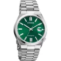 CITIZEN Tsuyosa Retro Automatik Uhr Stahl grün