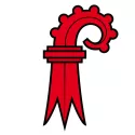 Ohrstecker Baselland in 14 Karat Gold