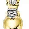 Anhänger Kuhglocke in 18K Gold