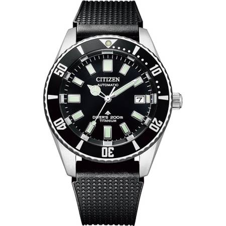 CITIZEN Promaster Diver Automatik Taucheruhr 41 Titan schwarz