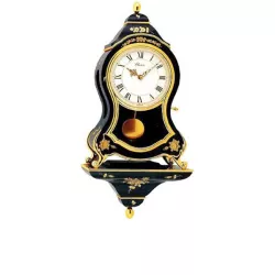 ELUXA Neuenburger Pendule Rgence elektrisch 42cm schwarz