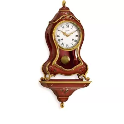 LE CASTEL Neuenburger Pendule Duchesse Email 51cm