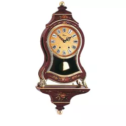 ELUXA Neuenburger Pendule Louis XVI mechanisch Cartouche 58cm