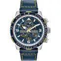 CITIZEN Blue Angels Promaster Super Skyhwak Funk-Solaruhr Leder