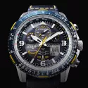 CITIZEN Blue Angels Promaster Super Skyhwak Funk-Solaruhr Leder