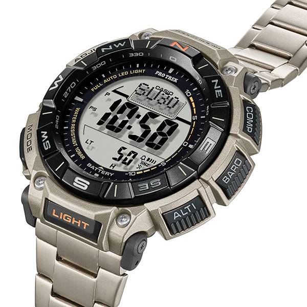 Montre Casio Pro Trek radiopilotée solaire