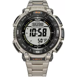CASIO Pro Trek Solaruhr Alti-Baro-Thermo-Kompass Titan