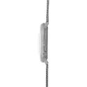 Junghans MAX BILL 38 Mega Solar Funkuhr Titan hellgrau Index Mesh