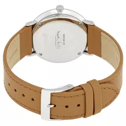 Junghans MAX BILL 38 Automatikuhr Stahl weiss Zahlen