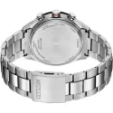 CITIZEN Elegant Weltzeit Eco Drive Solar Funkuhr Titan blau