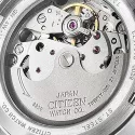 CITIZEN Retro Automatik Uhr C7 Day Date Stahl schwarz