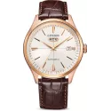 CITIZEN Retro Automatik Uhr C7 Day Date vergoldet