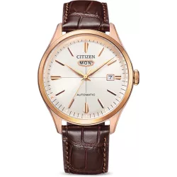 CITIZEN Retro Automatik Uhr C7 Day Date vergoldet