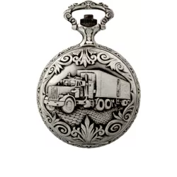 Vintage Taschenuhr Quartz Lastwagen
