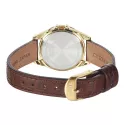 CITIZEN Damen-Funkuhr Eco-Drive Solar Edelstahl vergoldet