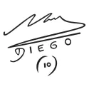Diego Armando MARADONA Quartzuhr schwarz