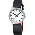 MONDAINE Classic 36 Bahnhofsuhr Pure - ohne Logo