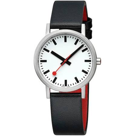 MONDAINE Classic 36 Bahnhofsuhr Pure - ohne Logo