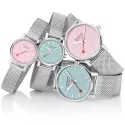 MONDAINE Evo2 26 Seasonal Bahnhofsuhr Wilde Rose