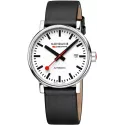 MONDAINE Evo2 40 Bahnhofsuhr Automatik mit Datum