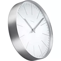 Junghans MAX BILL Wanduhr Stripes Silent Quartz gross