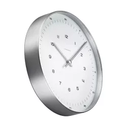 Junghans MAX BILL Wanduhr Zahlen Silent Funk klein