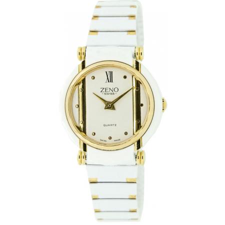 ZENO Elysee mini Quartzuhr weiss