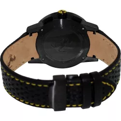 FERRARI Granturismo Chronograph Quartzuhr schwarz/gelb