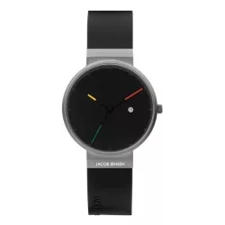 JACOB JENSEN Titanium 35mm Quartzuhr schwarz