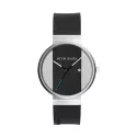 JACOB JENSEN New Line 35mm Quartzuhr grau-schwarz