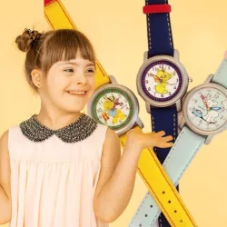 Quartz Kinderuhren mit Zahlen - Teddybär