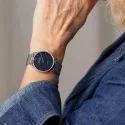 PAUL HEWITT Damenuhr Sailor 33 Solar Edelstahl dunkelblau