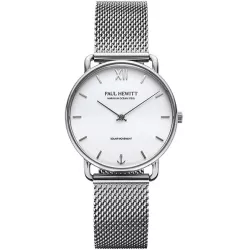 PAUL HEWITT Damenuhr Sailor 33 Solar Edelstahl weiss