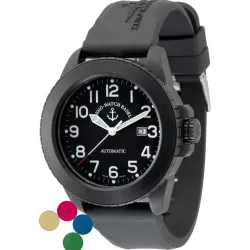ZENO-WATCH BASEL Jumbo Automatik Set mit BänderGläser schwarz