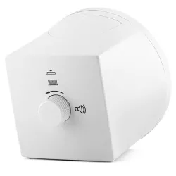 BRAUN Funkwecker Radio Control Silent weiss