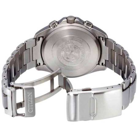 CITIZEN Promaster Pilot Chrono Funkuhr Eco-Drive Solar Edelstahl