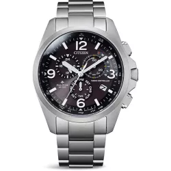CITIZEN Promaster Pilot Chrono Funkuhr Eco-Drive Solar Edelstahl