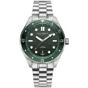 PAUL HEWITT Ocean Diver Solar Taucheruhr Stahl grün
