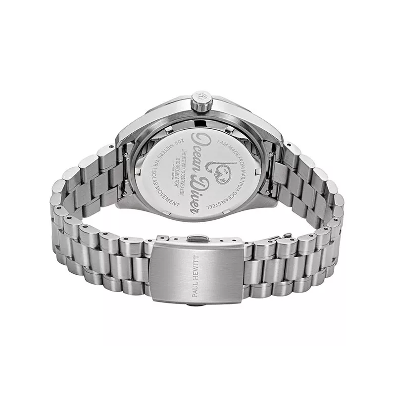 PAUL HEWITT Ocean Diver Solar Taucheruhr Recy-Stahl grün