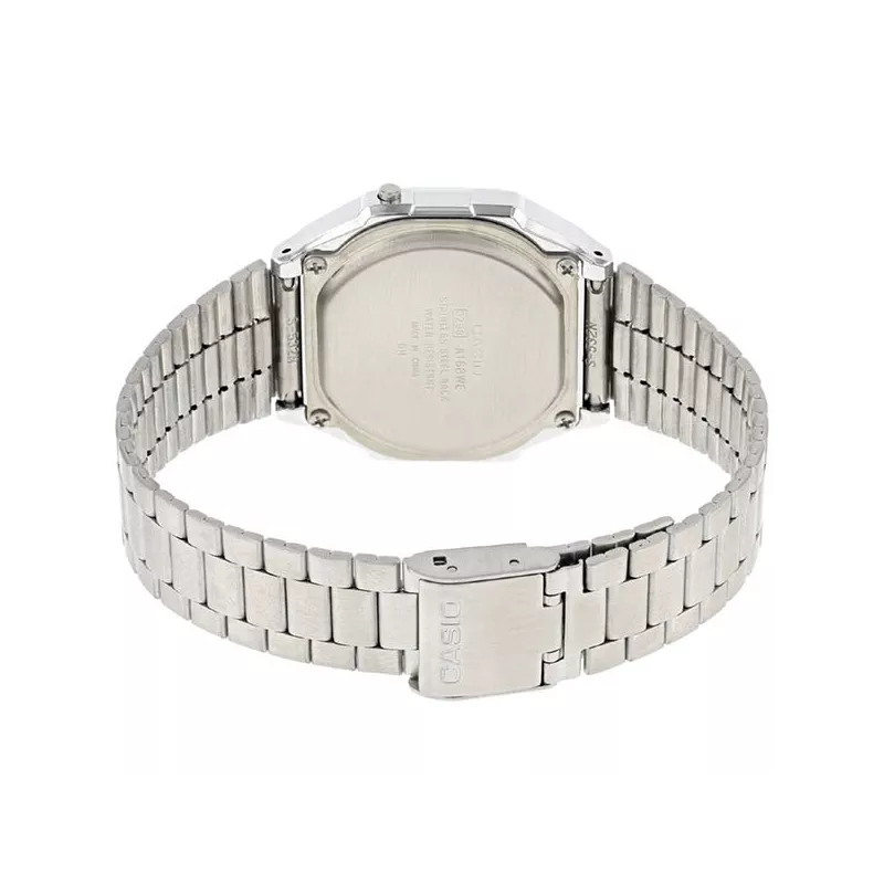 CASIO Vintage LCD Digitaluhr Iconic Illuminator silber