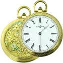 Klassik Taschenuhr Handaufzug Ulysse Nardin 18K Gold