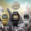 G-SHOCK Digitaluhr Origin LCD Bluetooth Funk Solar grau