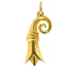 Anhänger Baslerstab klein Gold 18K