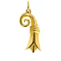Anhänger Baslerstab klein Gold 18K